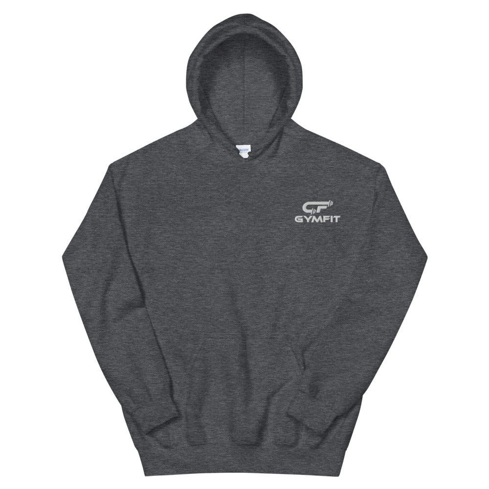 Men&#39;s Hoodie Dark Heather Embroidered Logo