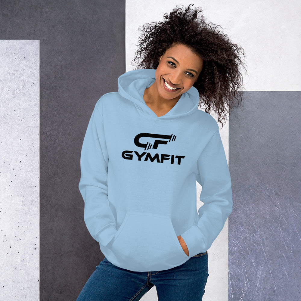 Women&#39;s Hoodie Light Blue Printed Logo