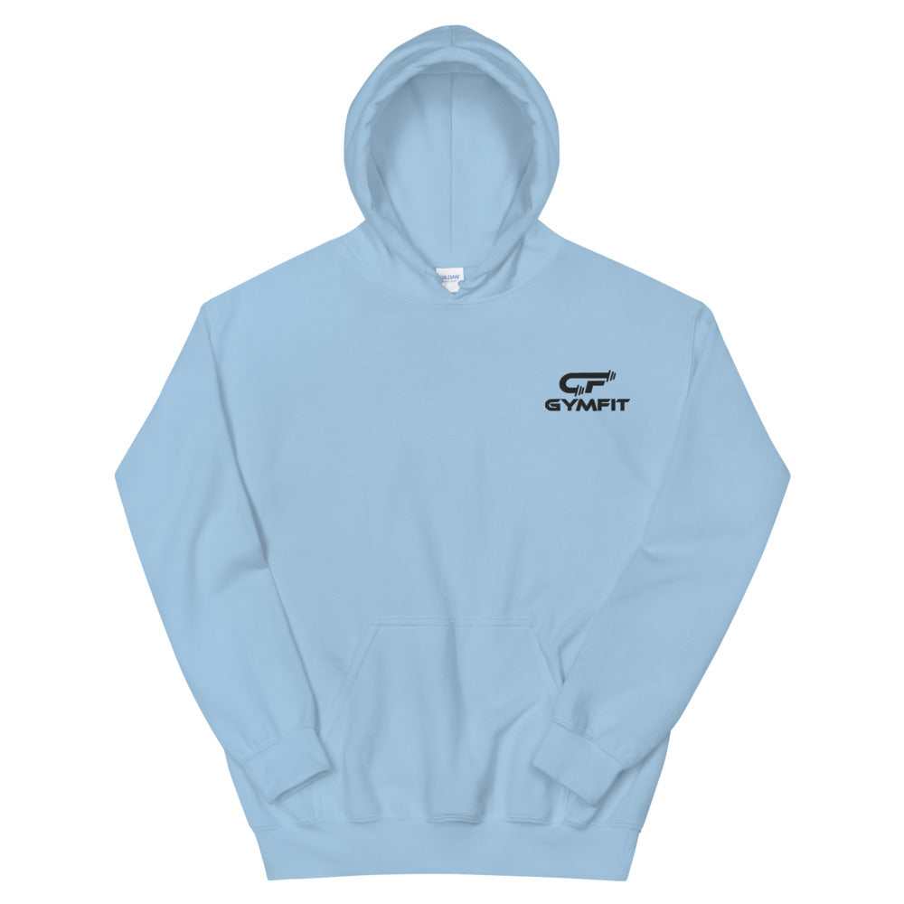 Women&#39;s Hoodie Light Blue Embroidered Logo