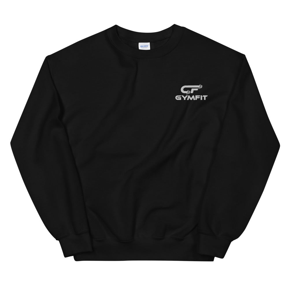 Men&#39;s Sweatshirt Black Embroidered Logo