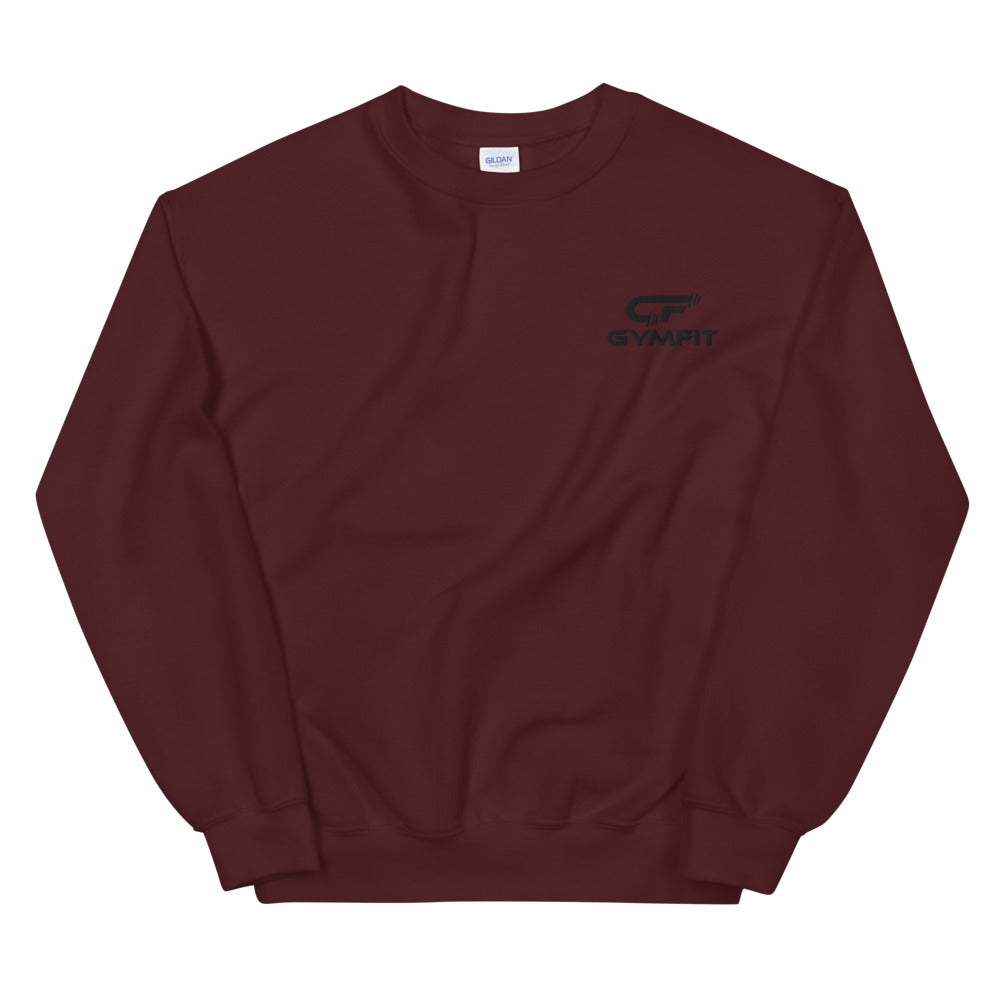 Men&#39;s Sweatshirt Maroon Embroidered Logo