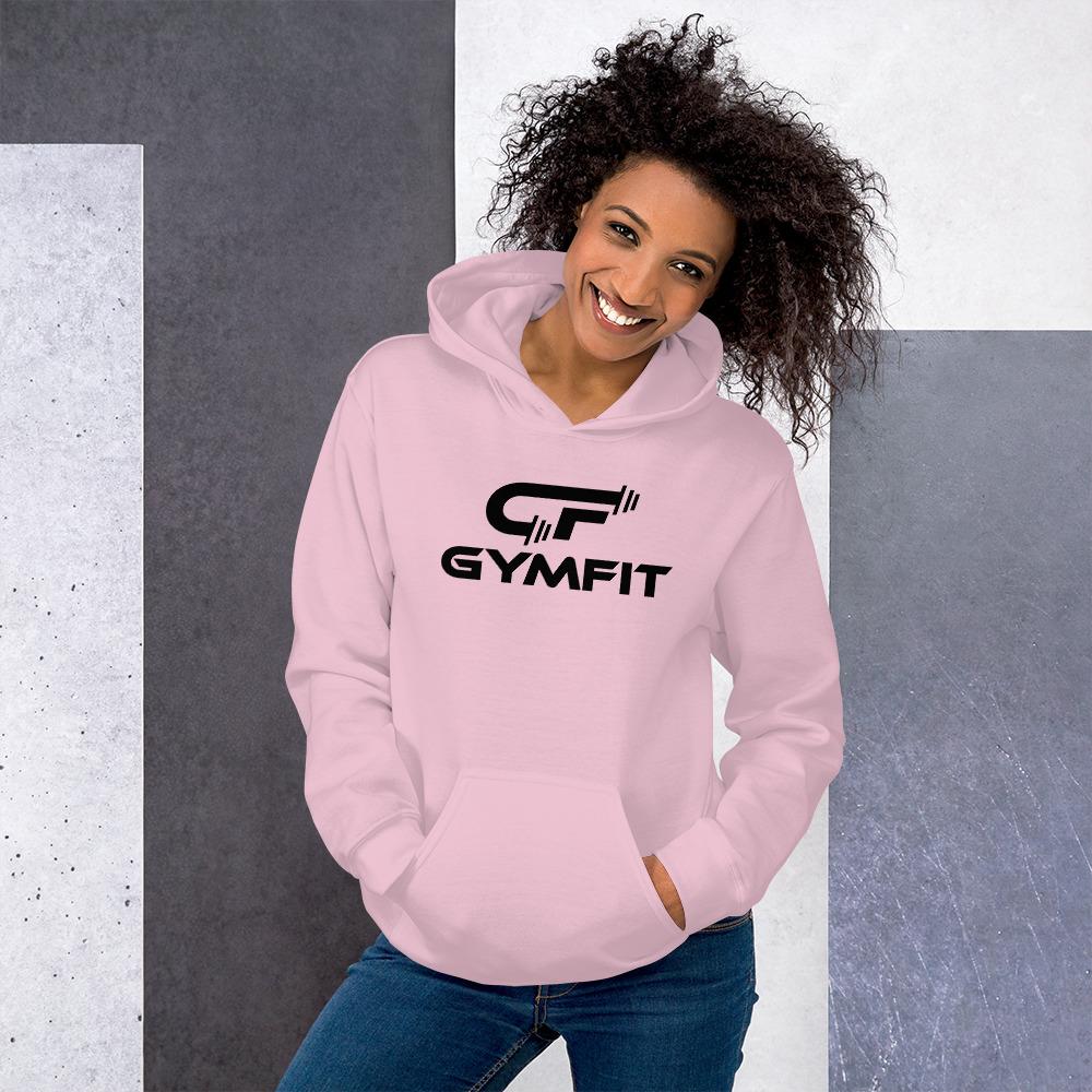 Women&#39;s Hoodie Pink Printed Logo